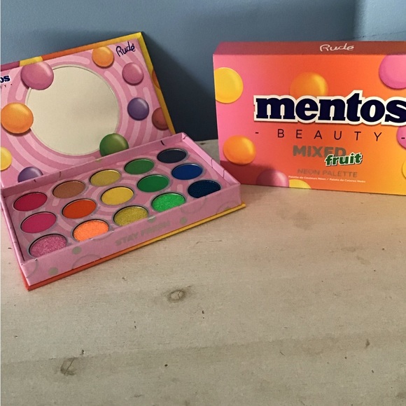 Rude Cosmetics Mentos LE set 8 products:eye and face brush sets, eyeshadow lips - Picture 4 of 14